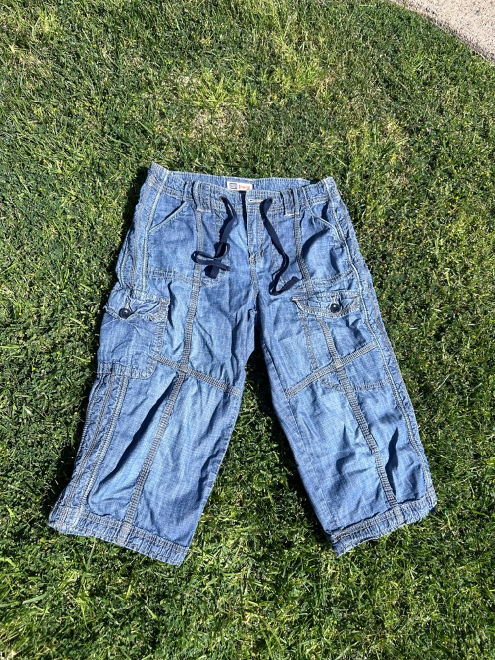 ✨Vintage Faded Glory denim Capri